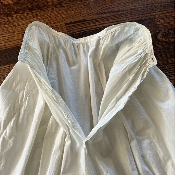 Antique Tiered Petticoat, Full Length Lace Skirt, Corset Waist - Picture 7 of 12